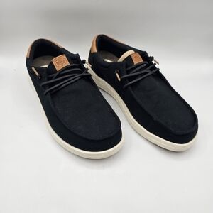 Hey Dude Men's Paul Canvas Back slip on sneakers Loafers Size 8